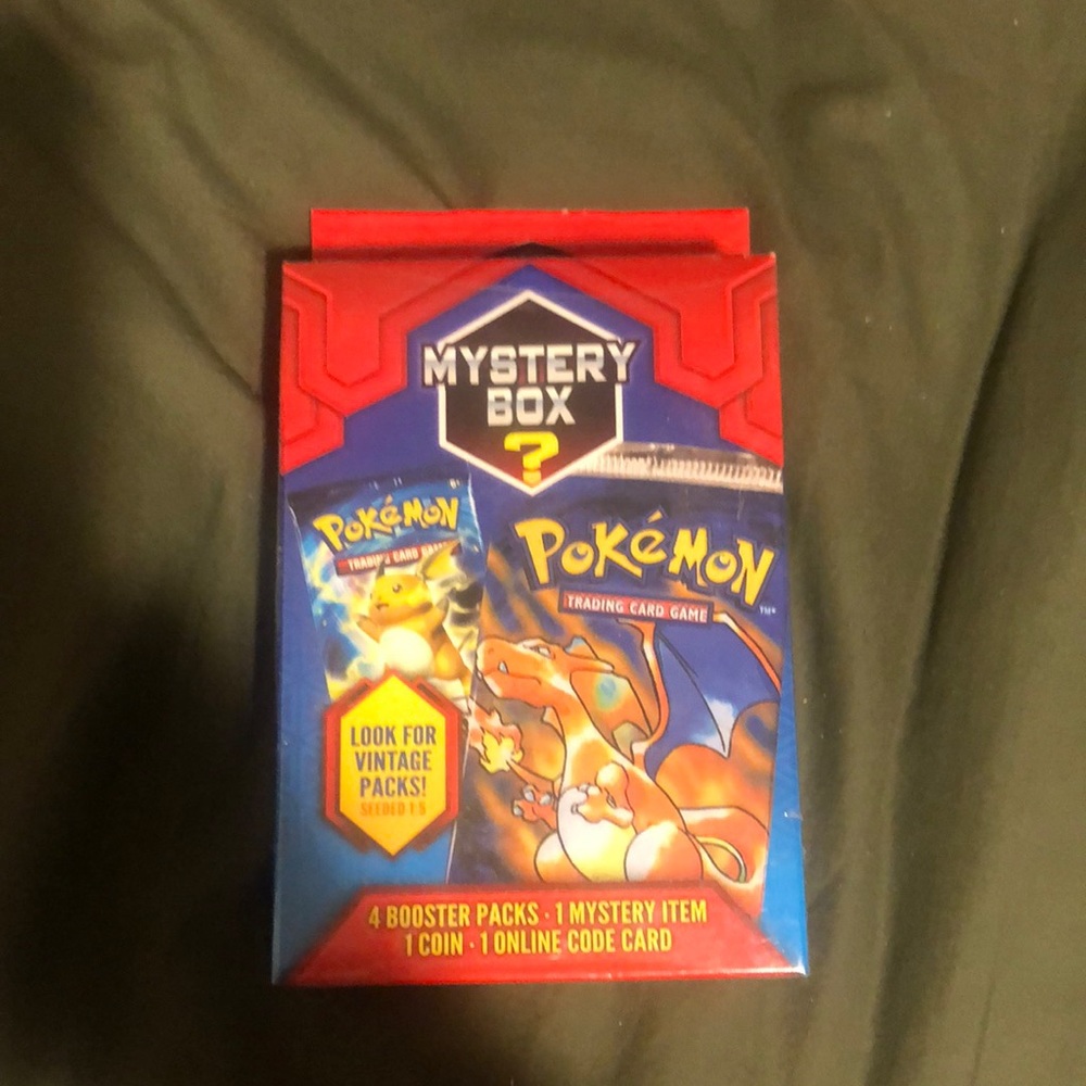 Pokemon mystery box
